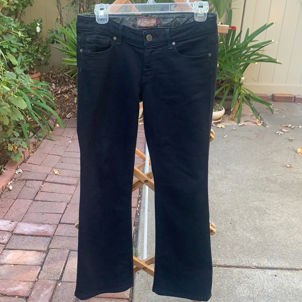 Paige Denim Hollywood Hills Black 26